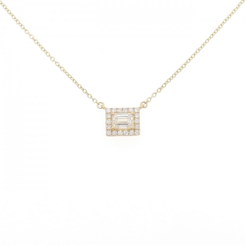 Dây chuyền kim cương K18YG 0.41CT - Hàng hiệu Chính hãng 861491