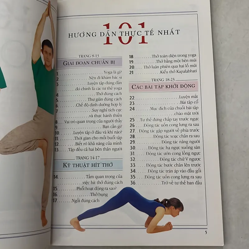 101 bí quyết luyện tập Yoga 598245