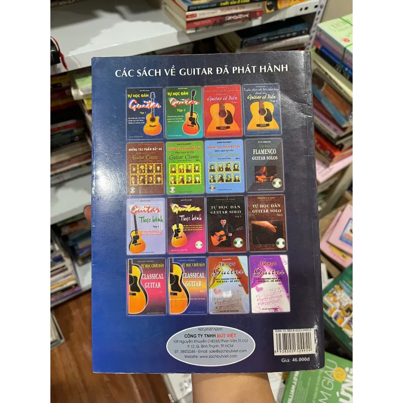Tự Học Đàn Guitare Theo Phương pháp  F.Carulli, Mới 80% (DMChien) 733149