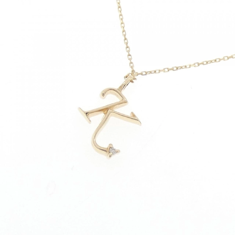 Dây chuyền kim cương chữ cái Kumikyoku - Hàng hiệu Authentic 840785