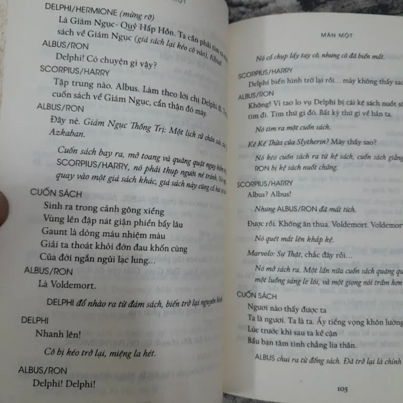 Harry Potter & Đứa trẻ bị quyền rủa. Phần 1&2. Tái bản L1. 776719