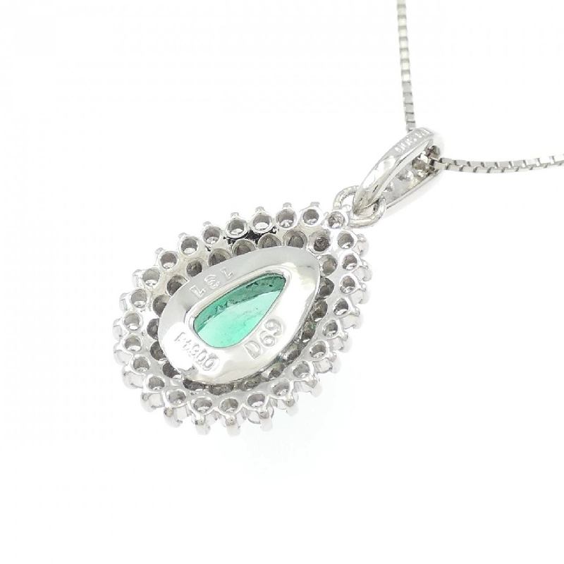 Dây chuyền ngọc lục bảo PT900/PT850 1.31CT - Hàng hiệu Authentic 858841