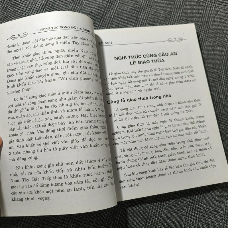 Nguyên Lý Chọn Ngày Theo Can Chi Phong Tục Xông Đất & Nghi Lễ Cầu An - Kỳ An (biên soạn) 697695