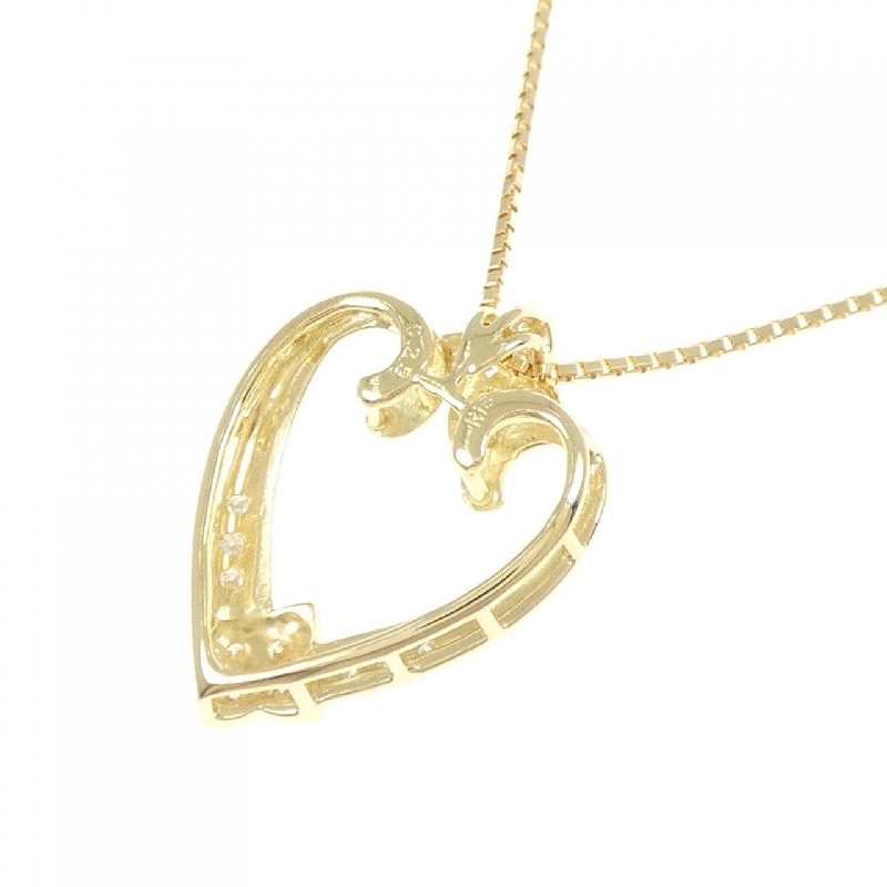 K18YG Dây chuyền kim cương 0.25CT - Hàng hiệu Authentic 861459