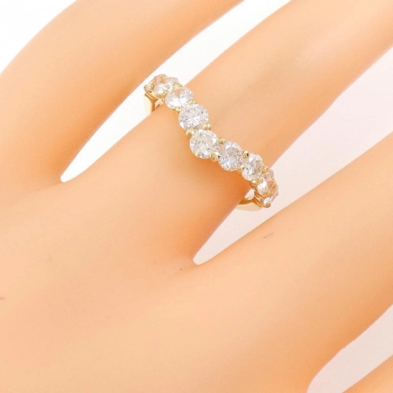 Nhẫn kim cương K18YG 1.05CT 673372