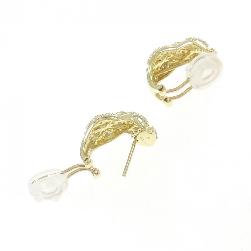 K18YG Bông tai/Khuyên tai Kim cương 1.00CT - Hàng hiệu Chính hãng 868886