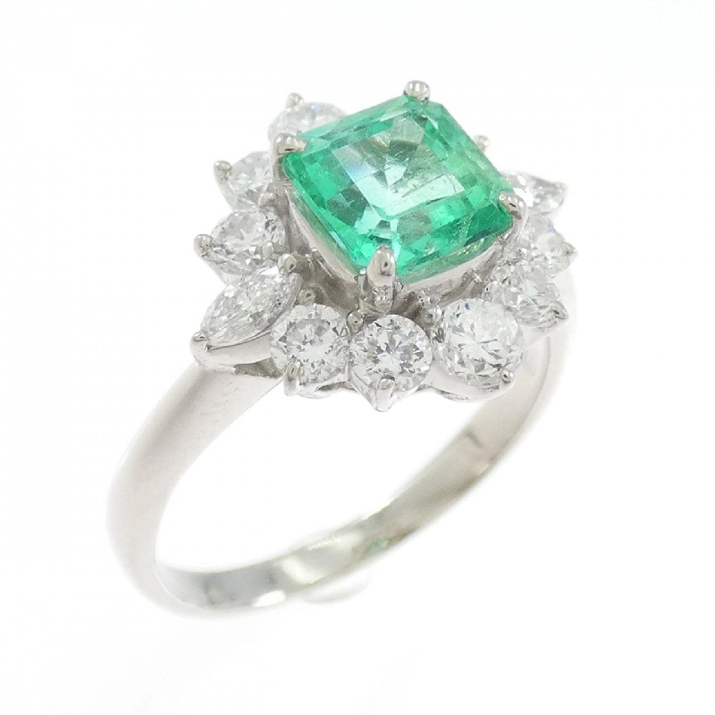 Nhẫn Emerald PT900 0.86CT 667815