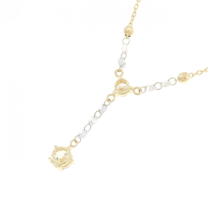 K18YG Dây chuyền kim cương 0.166CT - Hàng hiệu Chính hãng 858363