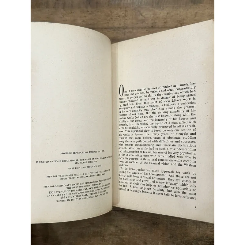 Miro - Introduce by Jacques Dupin (Miró) (Fontana Unesco Art Books) 737170