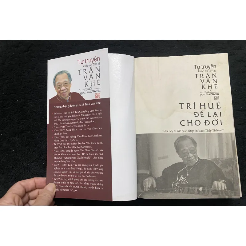 Trí Huệ Để Lại Cho Đời- Trần Văn Khê.  1035451