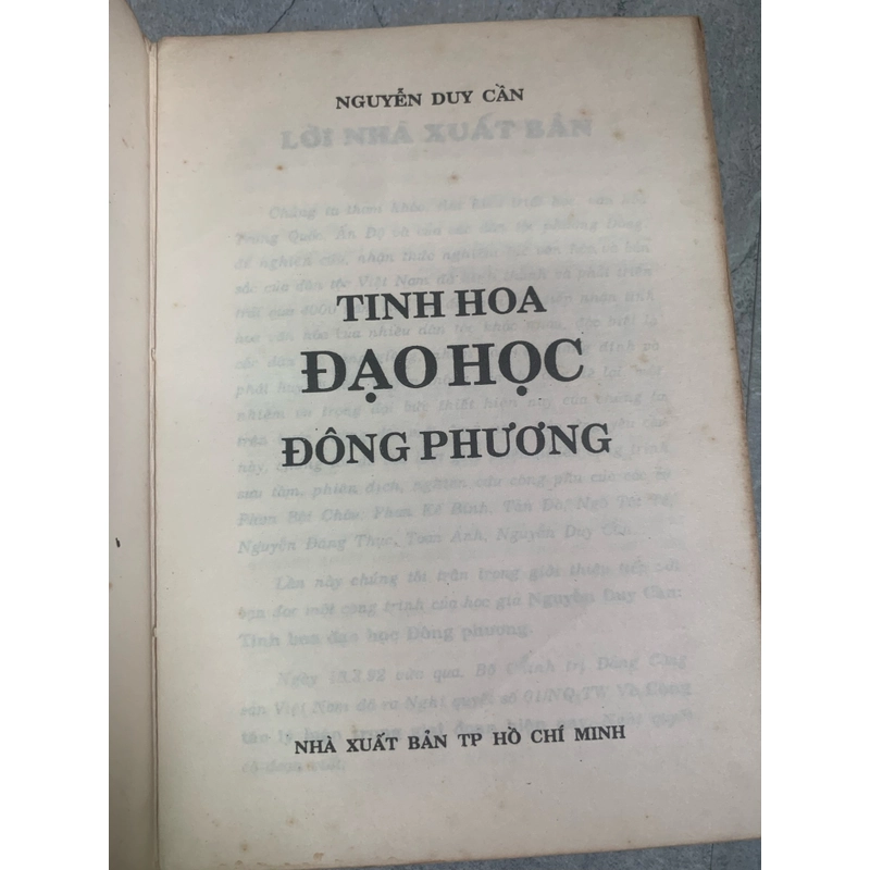 Tinh hoa đạo học đông phương  274026