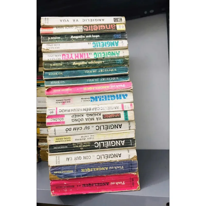 Angélic (Angélique) (Combo 17 tập) - Sergeanne Golon - Tiểu thuyết 620473