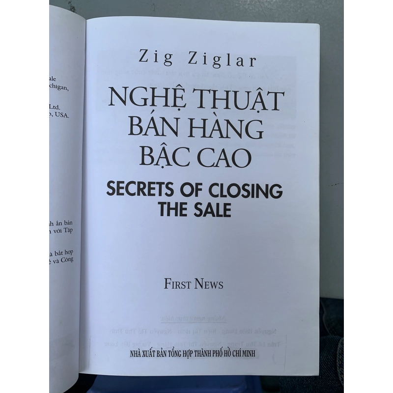 NHỆ THUẬT BÁN HÀNG BẬC CAO - ZIG ZIGLAR 545996