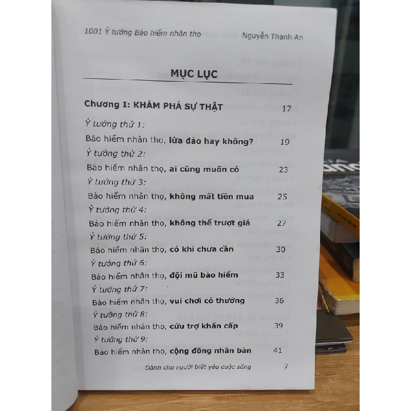 1001 Ý TƯỞNG BẢO HIỂM NHÂN THỌ – NGUYỄN THANH AN 530611