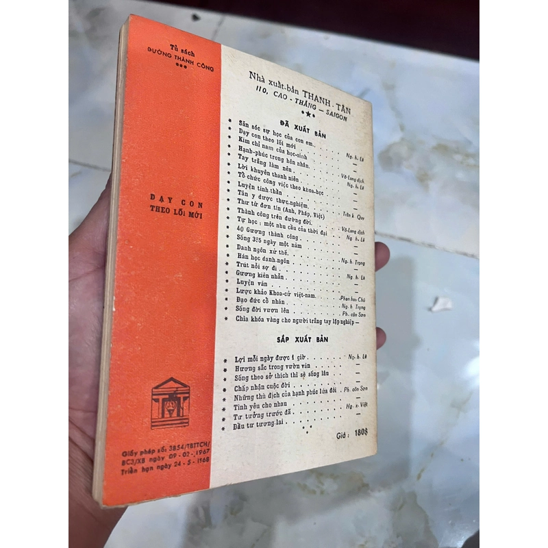 DẠY CON THEO LỐI MỚI (CÓ THỦ BÚT TÁC GIẢ) - NGUYỄN HIẾN LÊ 537315