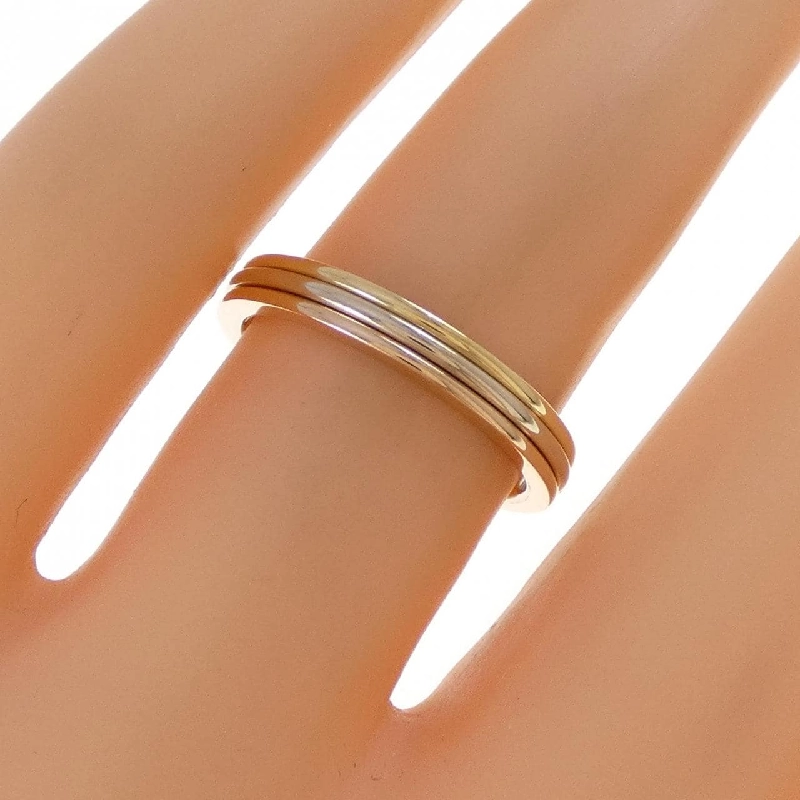 Nhẫn cưới ba vàng Cartier 664844