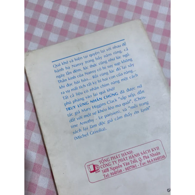 TRUY TÌM NHÂN CHỨNG - MARY HIGGINS CLARK 730909