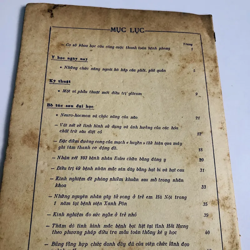 5 CUỐN BÁO Y HỌC THỰC HÀNH - DƯỢC HỌC  700899