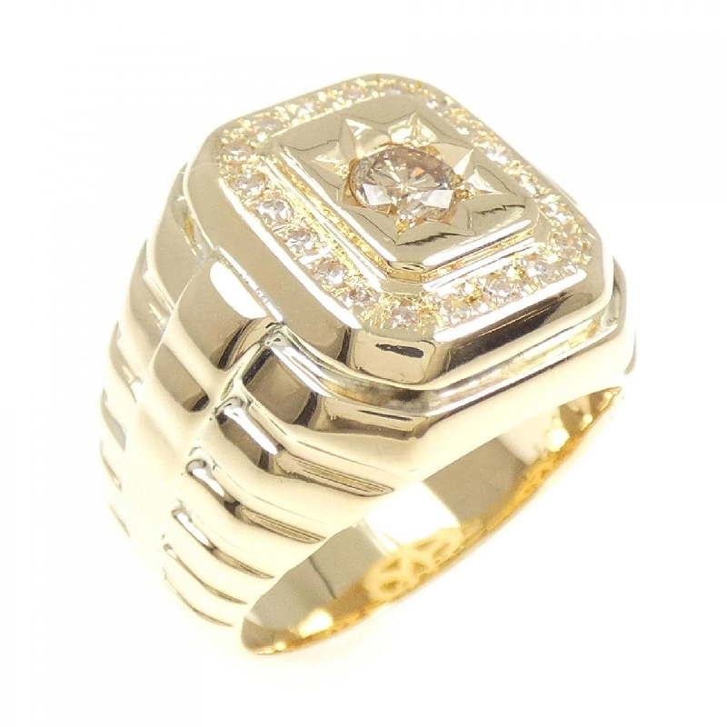 Nhẫn kim cương K18YG 0.51CT - Hàng hiệu Chính hãng 847486