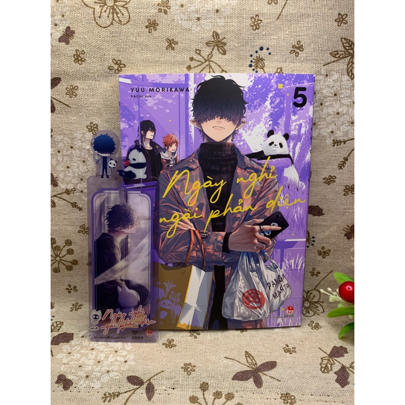 Manga Ngày Nghỉ Của Ngài Phản Diện Lẻ Tập 1 đến Tập 5, pk Bookmark, Unseal, 99% 333635