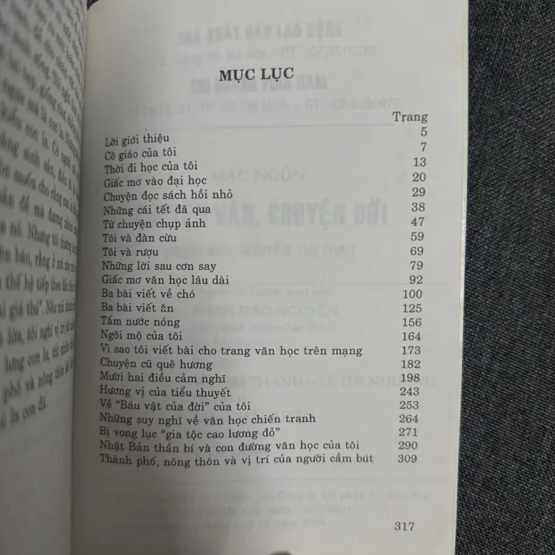 Chuyện văn chuyện đời - Mạc Ngôn 1009709