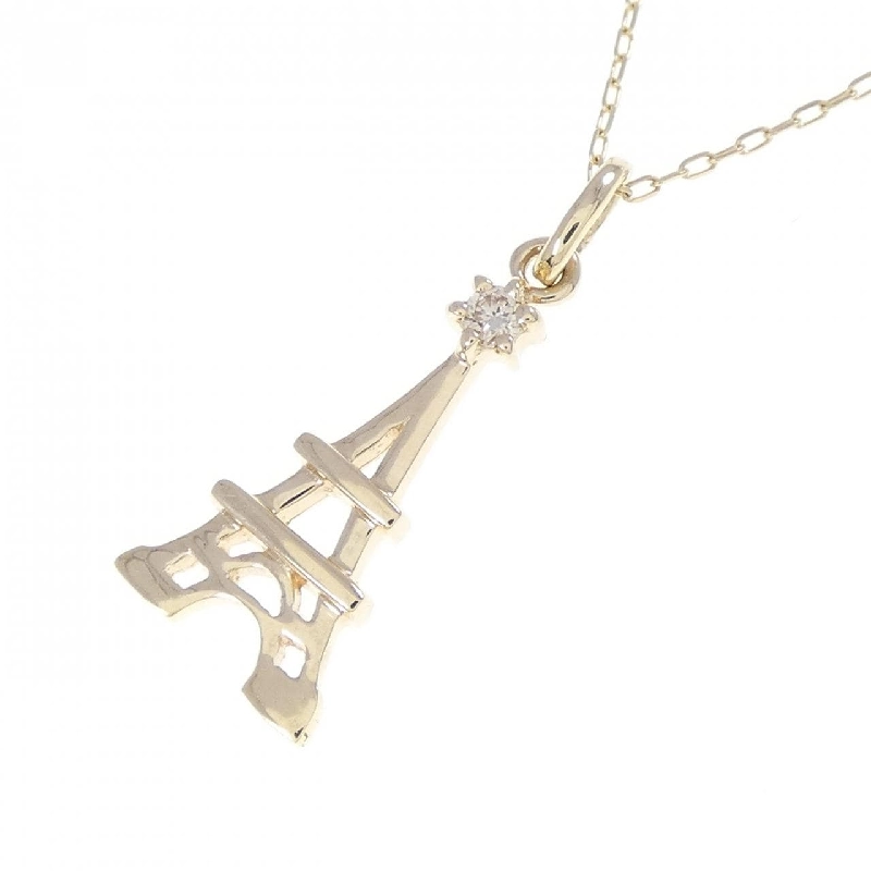 K10YG Dây chuyền kim cương 0.03CT - Hàng hiệu Chính hãng 856951