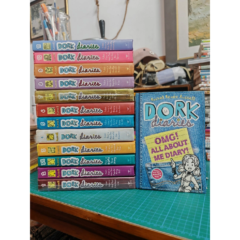 DORK DIARIES series - Rachel Renée Russell (bản lô, bán lẻ) 319940