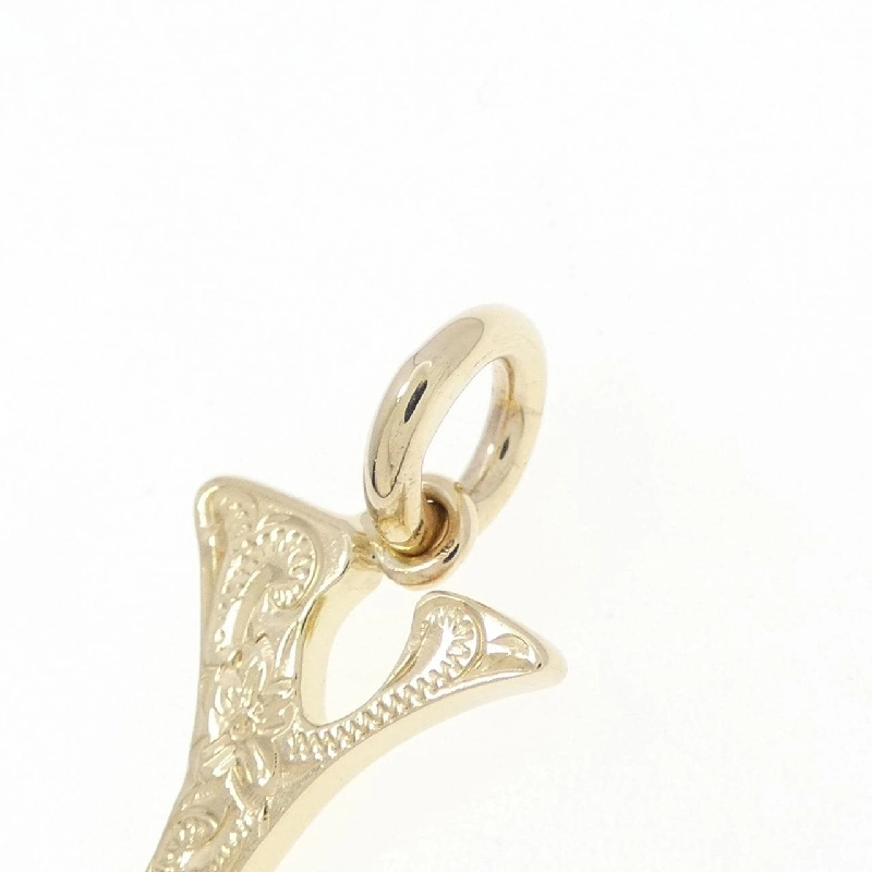 Mặt dây chuyền chữ Y 14KYG - Hàng hiệu Authentic 862615