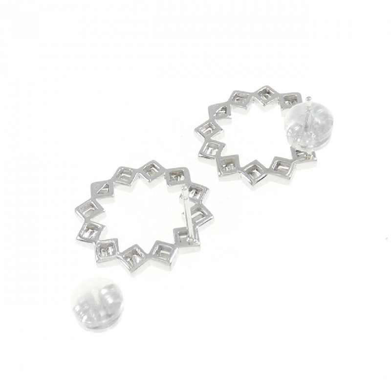 K18WG Bông tai kim cương 0.40CT - Hàng hiệu Chính hãng 871102