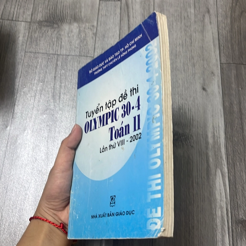 Tuyển tập đề thi olympic 30-4 toán 11 lần thứ VII-2002. 2b2 527660