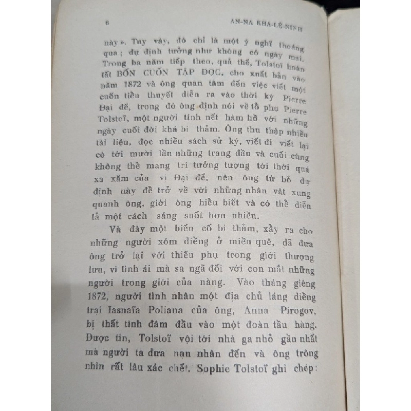 AN NA KHA LỆ NINH - LÉON TOLSOI ( BẢN DỊCH CỦA VŨ NGỌC PHAN VÀ VŨ MINH THIỀU TRỌN BỘ 6 TẬP ) 301138