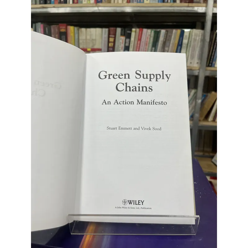 GREEN SUPPLTY CHAINS- CHUỖI CUNG ỨNG XANH 596588