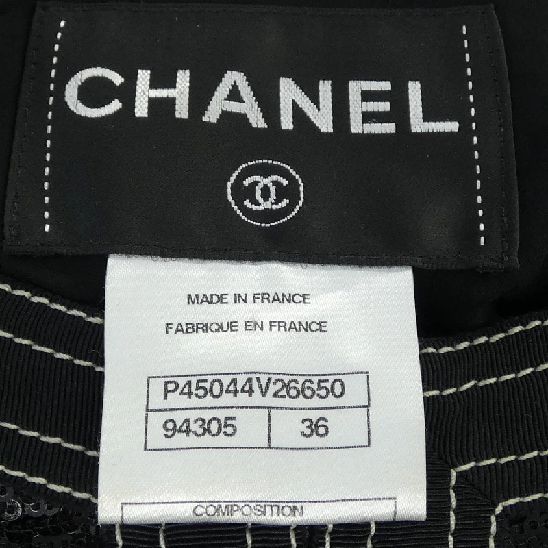 Áo khoác không cổ CHANEL P45044V26650 - Hàng hiệu Authentic 822063