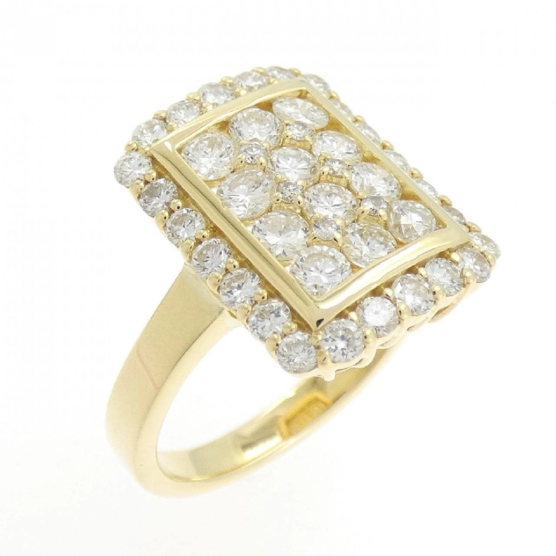 Nhẫn kim cương K18YG 1.50CT 667081