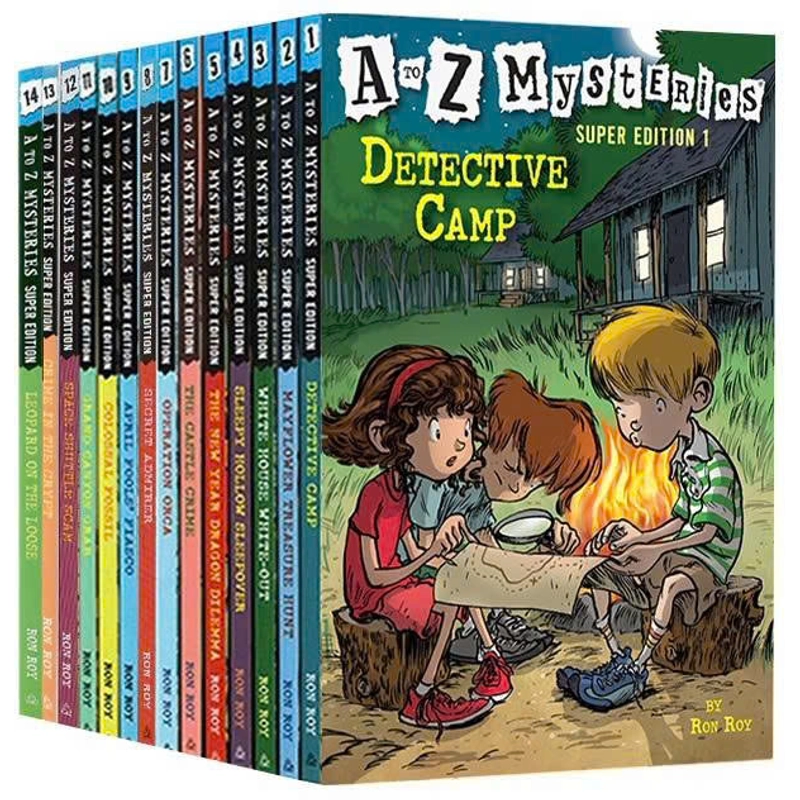 Bộ truyện A to Z Mysteries Super Edition (14 cuốn tiếng Anh) 552017