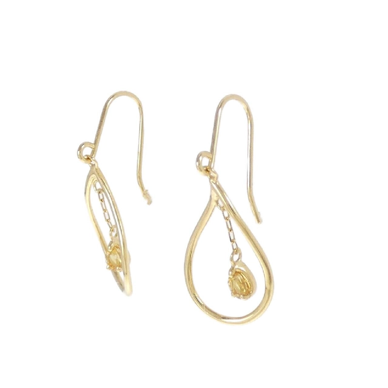 Bông tai 4゜C Citrine - Hàng hiệu Chính hãng 845236