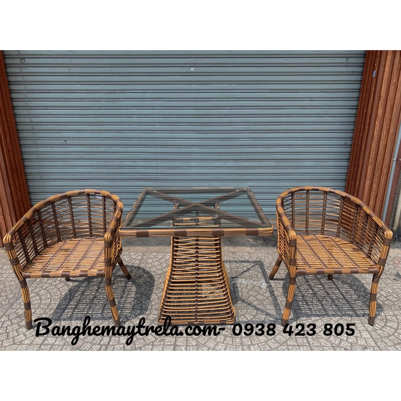Bàn ghế cafe sân vườn ngoài trời 525172
