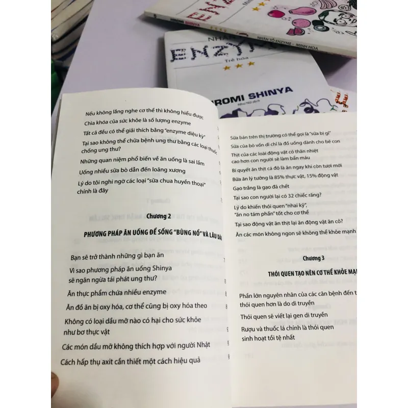 📚 BỘ 4 TẬP NHÂN TỐ ENZYM – Hiromi Shinya 📚 549353