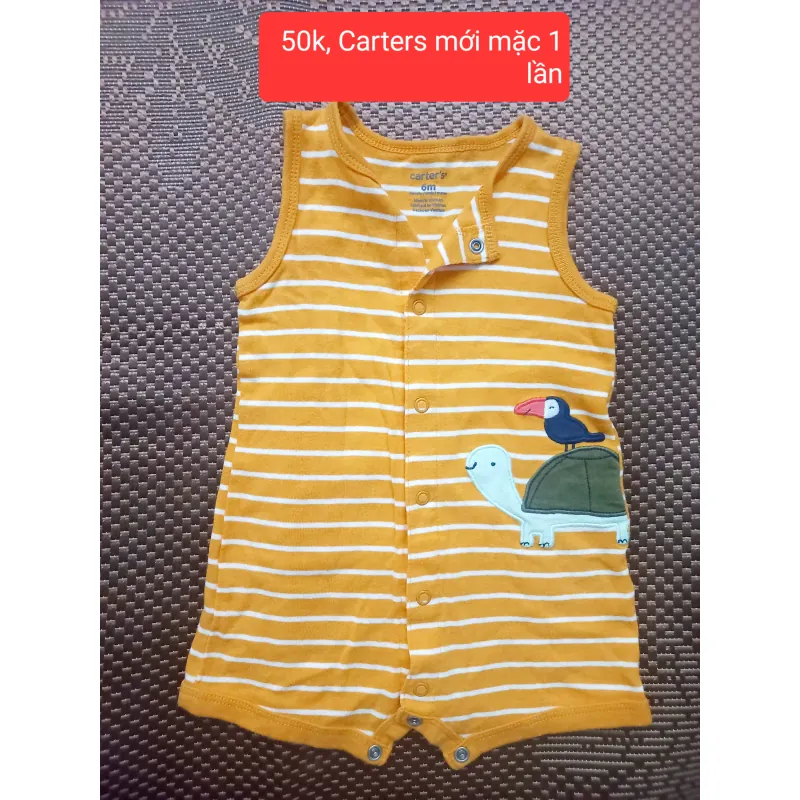 Body bé trai 3-6 tháng, vải mỏng mát. 1003299