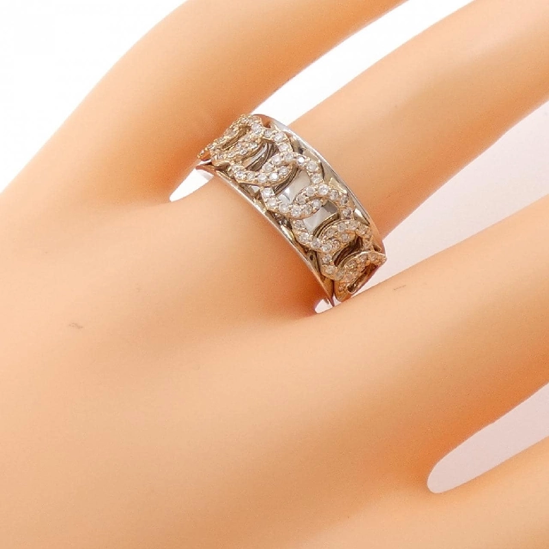 Nhẫn kim cương K18WG/K18PG 0.35CT - Hàng hiệu Authentic 848771