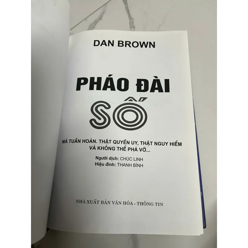 Pháo Đài Số - Dan Brown 991777