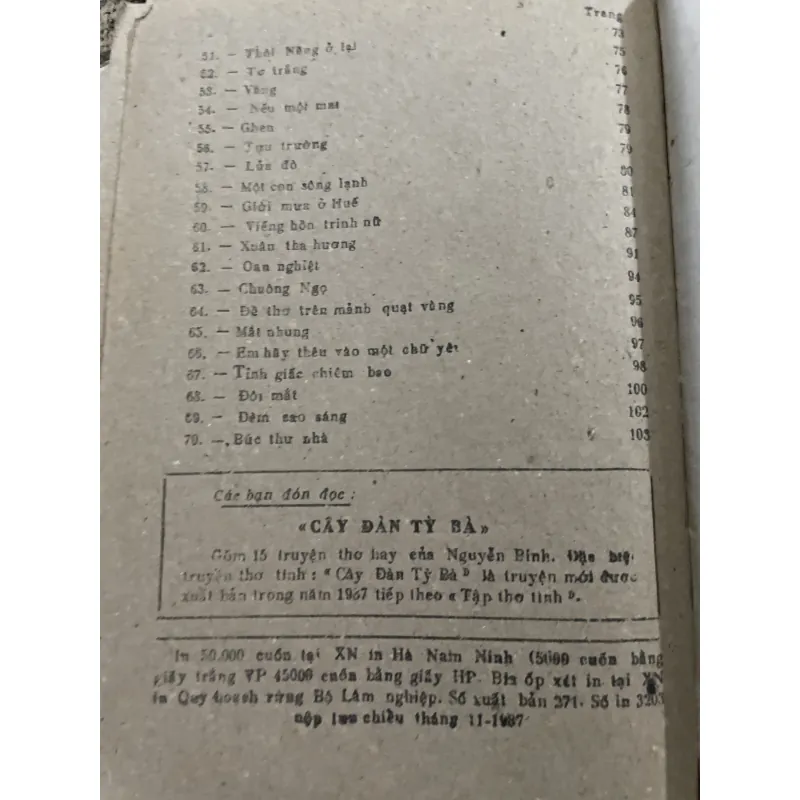 Thơ Nguyễn Bính  : 70 bài thơ  1019997