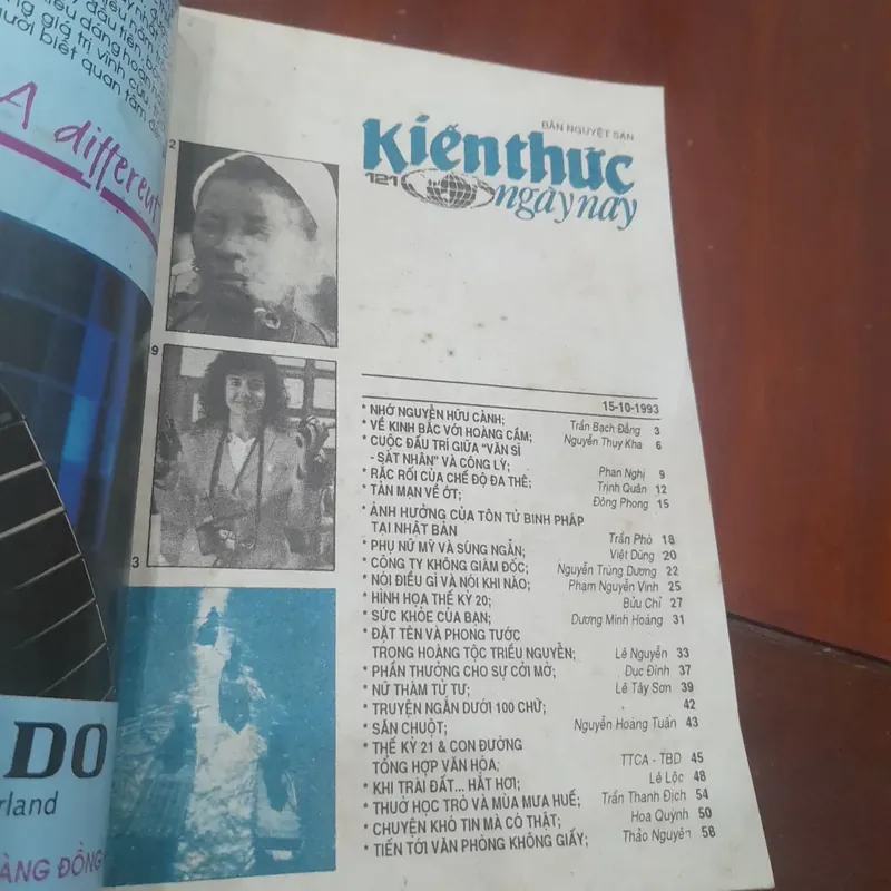 KIẾN THỨC NGÀY NAY số 121 ngày 15-10-1993 674195