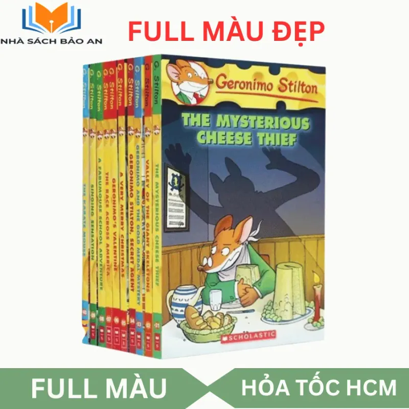 Sách - Geronimo Stilton tập 31~40 full màu 756585