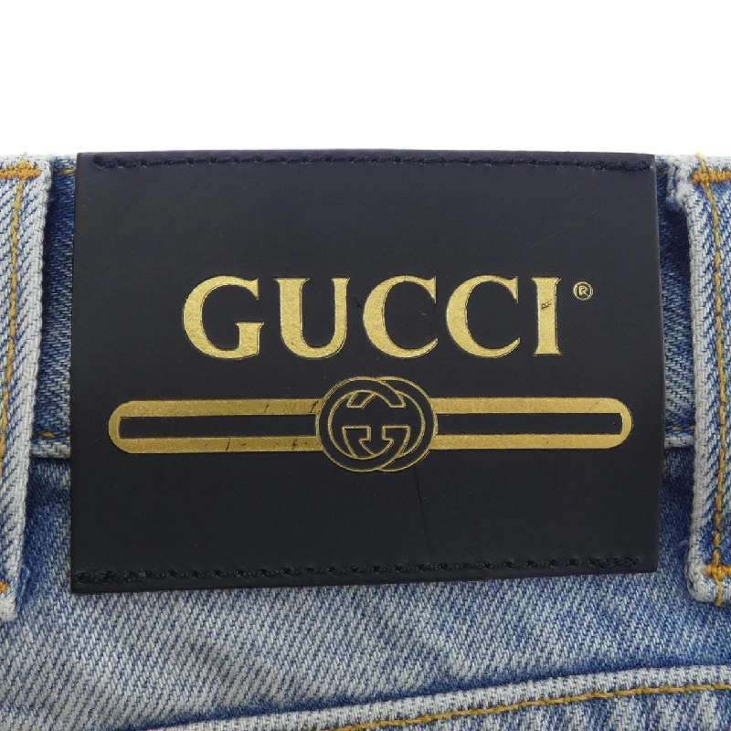 Gucci GUCCI Horsebit Denim Thun 681289 XDBQ5 - Hàng hiệu Chính hãng 888706