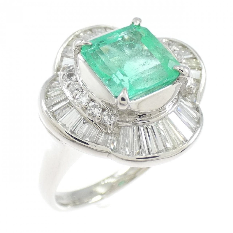 Nhẫn Emerald PT900 2.30CT - Hàng hiệu Chính hãng 853997