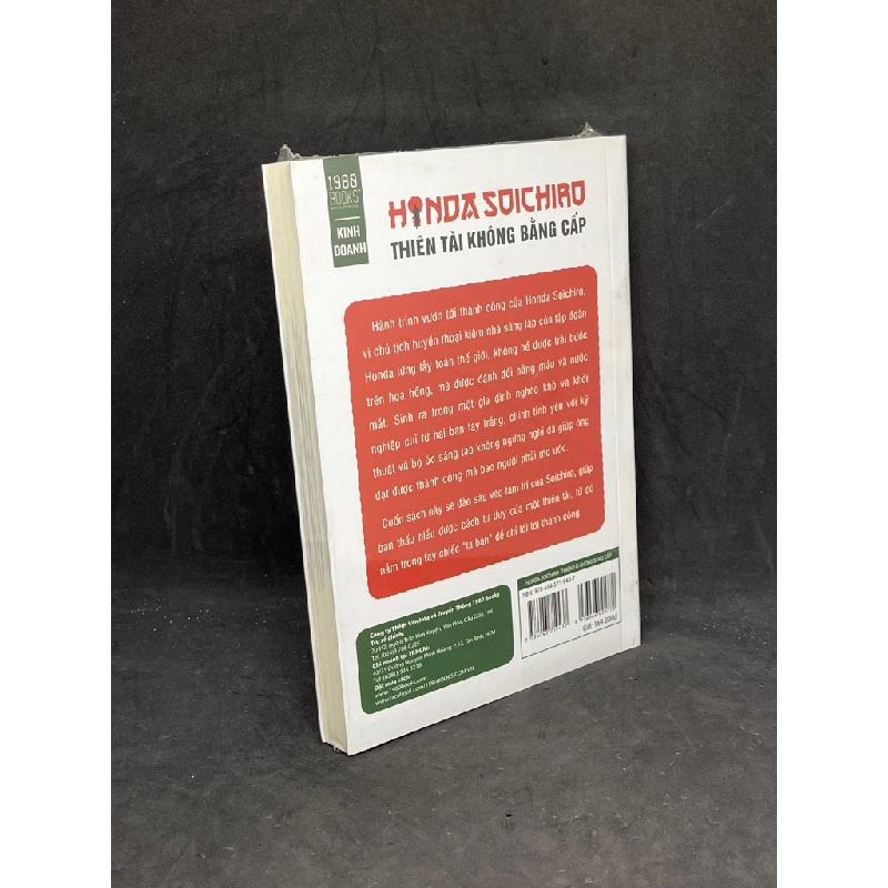 Honda Soichiro Thiên Tài Không Bằng Cấp - Bessatsu Takarajima new 100% HCM.ASB1205 64397