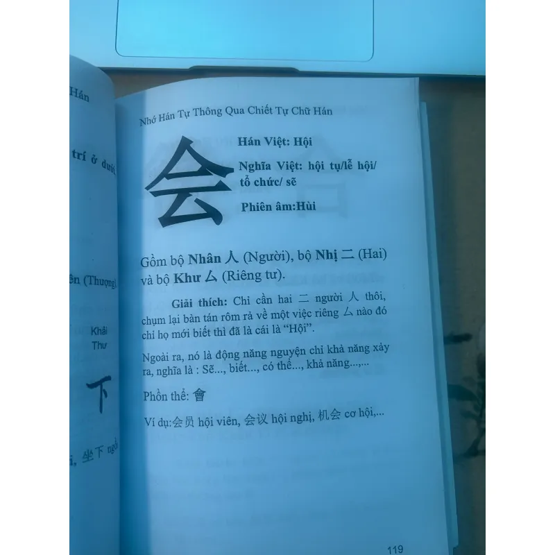 Sách Tự Học Chiết Tự Chữ Hán - Tái bản, Biên soạn Phạm Thị Thúy mới 90% 756789