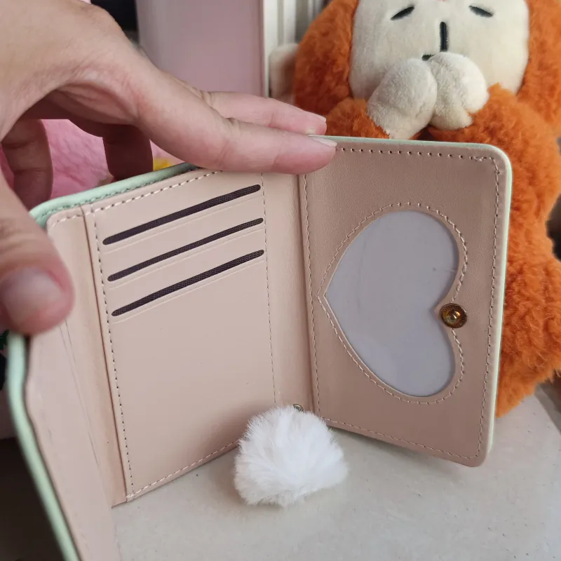 Ví xinh màu xanh pastel mới 100% 1031351