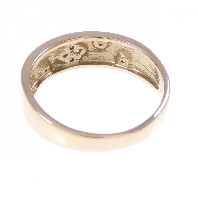 Nhẫn kim cương hoa K18PG 0.10CT 668675